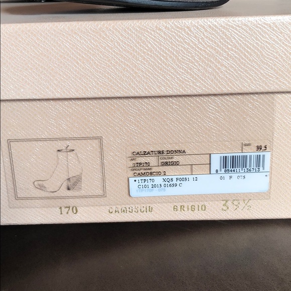 Prada grey suede booties - Picture 5 of 7